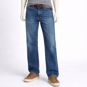 Lucky Brand Men’s 361 Vintage Straight Jeans Candiani Denim Blue 40x33 baggy y2k